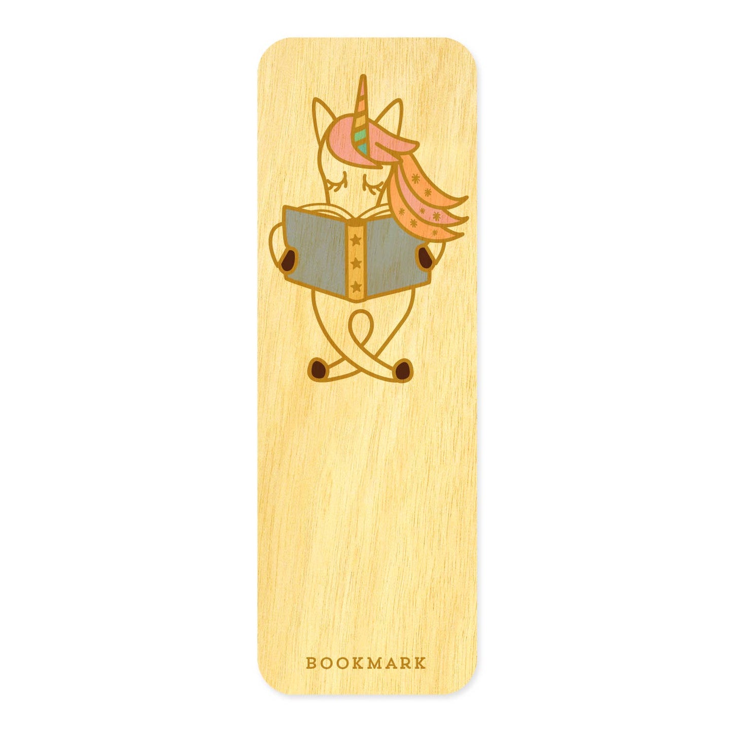 Reading Unicorn Gift Set - Bookmark & Enamel Pin