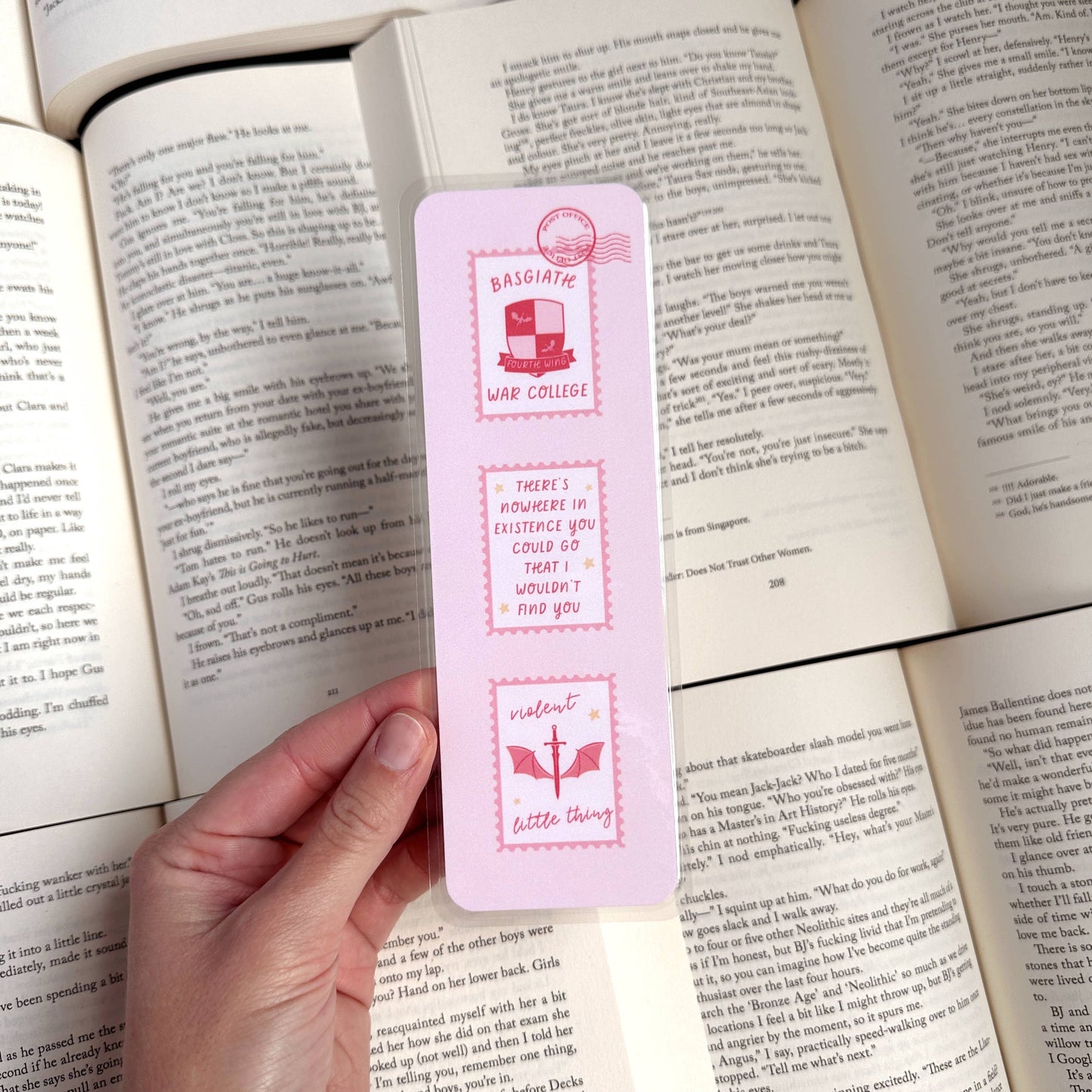 Fourth Wing Stamps - Bookmarks