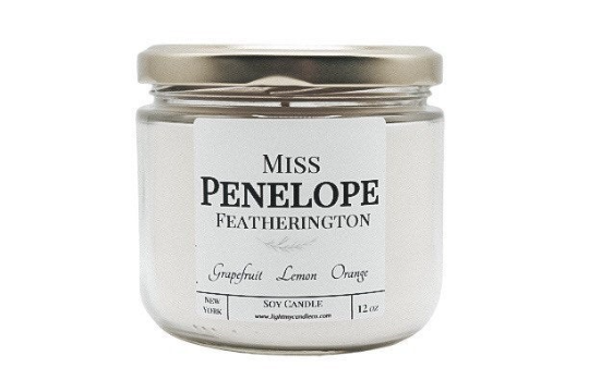 "Miss Penelope Featherington" - Bridgerton Inspired Candle