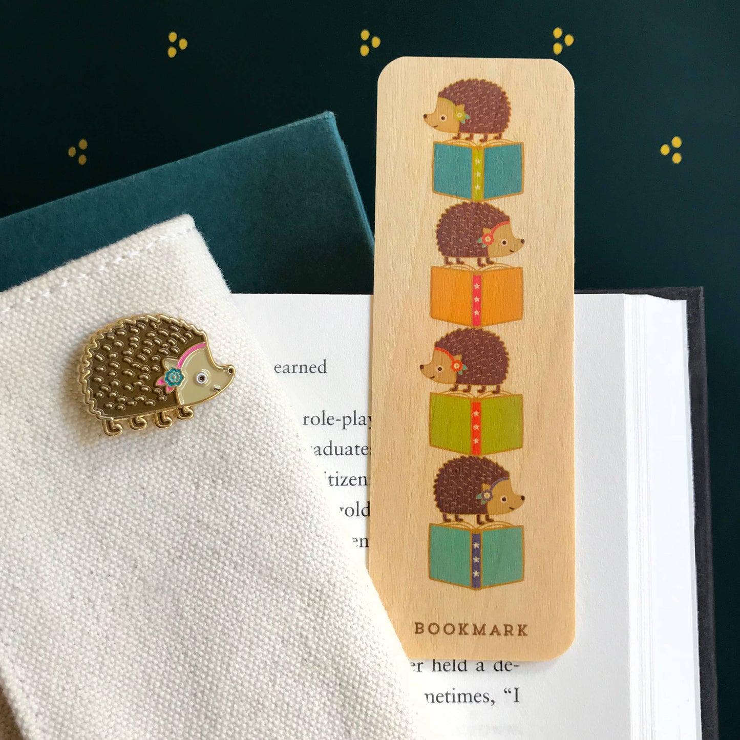 Critter Chronicles Gift Set - Bookmark & Enamel Pin